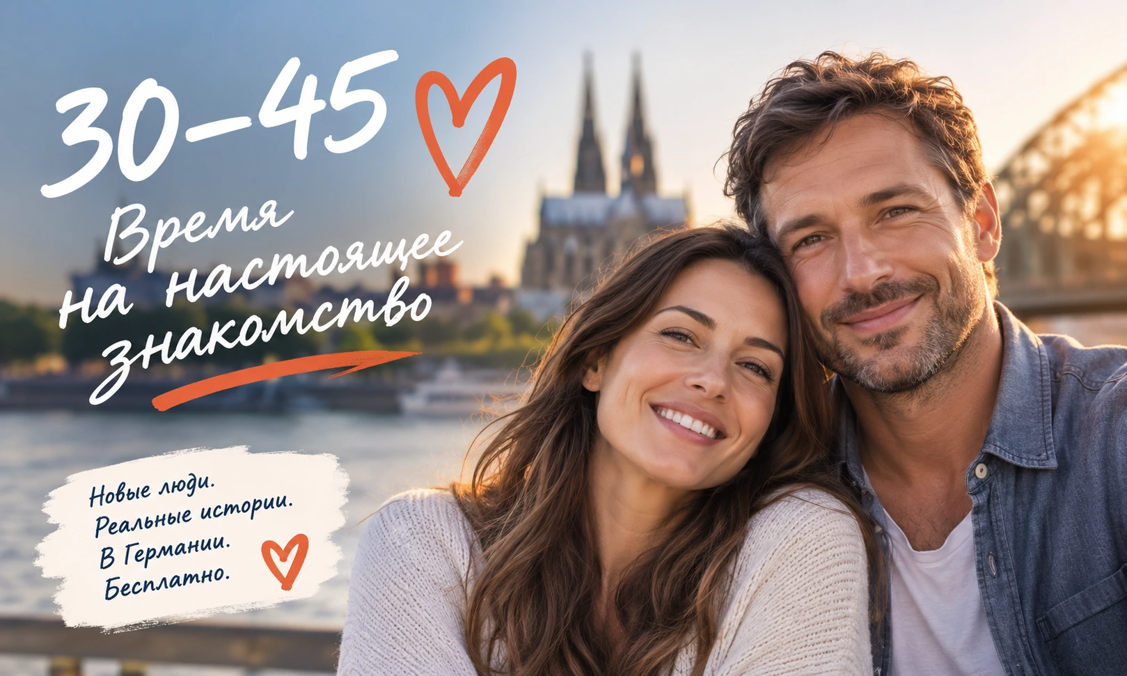 Бесплатные знакомства 30–45 в Германии — Gratis