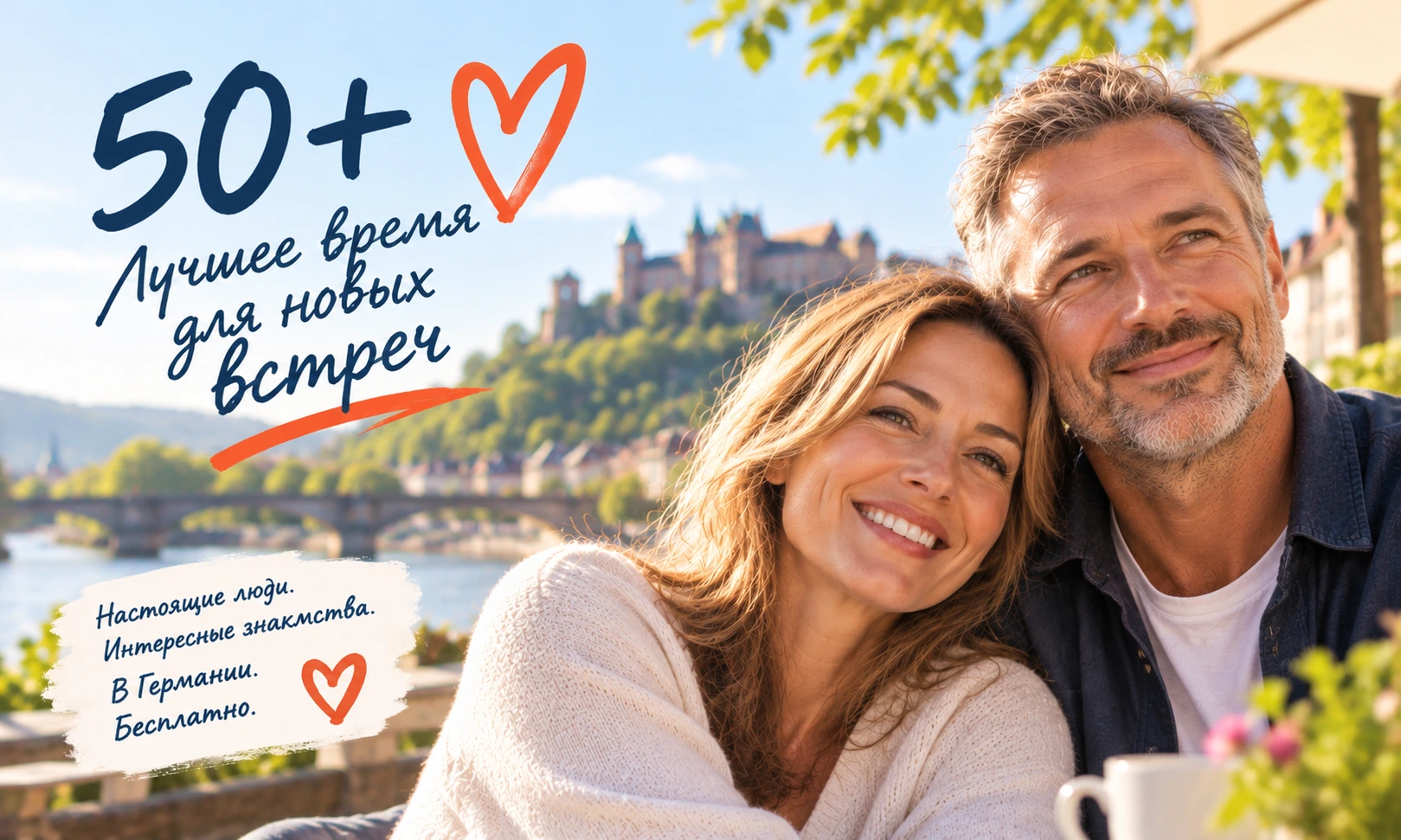 Бесплатные знакомства после 50 в Германии — Gratis